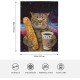 HGOD DESIGNS Funny Cat Throw Blanket Ultra Soft Warm All Seasons Two Brave Cats Drifting in Steel Decorative Fleece Blankets for Bed Chair Car Sofa Couch HGOD DESIGNS Funny Cat Throw Blanket Ultra Soft Warm All Seasons Two Brave Cats Drifting in Steel Decorative Fleece Blankets for Bed Chair Car Sofa Couch