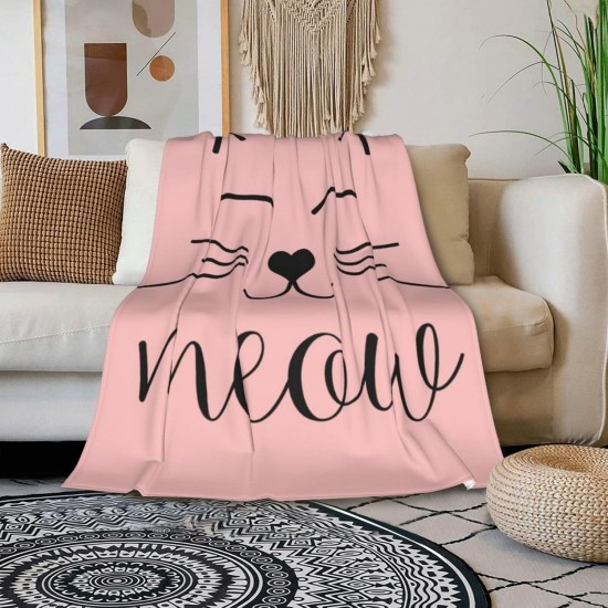 HGOD DESIGNS Funny Cat Throw Blanket Ultra Soft Warm All Seasons Two Brave Cats Drifting in Steel Decorative Fleece Blankets for Bed Chair Car Sofa Couch HGOD DESIGNS Funny Cat Throw Blanket Ultra Soft Warm All Seasons Two Brave Cats Drifting in Steel Decorative Fleece Blankets for Bed Chair Car Sofa Couch