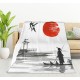 HGOD DESIGNS Funny Cat Throw Blanket Ultra Soft Warm All Seasons Two Brave Cats Drifting in Steel Decorative Fleece Blankets for Bed Chair Car Sofa Couch HGOD DESIGNS Funny Cat Throw Blanket Ultra Soft Warm All Seasons Two Brave Cats Drifting in Steel Decorative Fleece Blankets for Bed Chair Car Sofa Couch