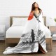 HGOD DESIGNS Funny Cat Throw Blanket Ultra Soft Warm All Seasons Two Brave Cats Drifting in Steel Decorative Fleece Blankets for Bed Chair Car Sofa Couch HGOD DESIGNS Funny Cat Throw Blanket Ultra Soft Warm All Seasons Two Brave Cats Drifting in Steel Decorative Fleece Blankets for Bed Chair Car Sofa Couch