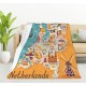 HGOD DESIGNS Funny Cat Throw Blanket Ultra Soft Warm All Seasons Two Brave Cats Drifting in Steel Decorative Fleece Blankets for Bed Chair Car Sofa Couch HGOD DESIGNS Funny Cat Throw Blanket Ultra Soft Warm All Seasons Two Brave Cats Drifting in Steel Decorative Fleece Blankets for Bed Chair Car Sofa Couch