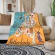 HGOD DESIGNS Funny Cat Throw Blanket Ultra Soft Warm All Seasons Two Brave Cats Drifting in Steel Decorative Fleece Blankets for Bed Chair Car Sofa Couch HGOD DESIGNS Funny Cat Throw Blanket Ultra Soft Warm All Seasons Two Brave Cats Drifting in Steel Decorative Fleece Blankets for Bed Chair Car Sofa Couch