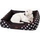 HOBBYDOG Cordura Prestige Dog Bed, X-Large, Black with Wheels HOBBYDOG Cordura Prestige Dog Bed, X-Large, Black with Wheels