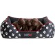 HOBBYDOG Cordura Prestige Dog Bed, X-Large, Black with Wheels HOBBYDOG Cordura Prestige Dog Bed, X-Large, Black with Wheels