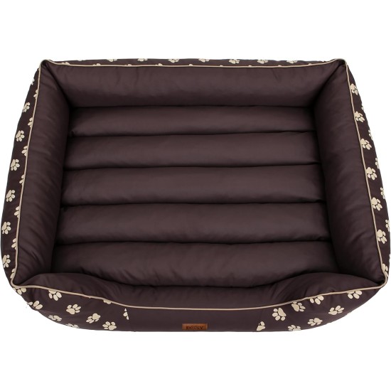 HOBBYDOG Cordura Prestige Dog Bed, X-Large, Black with Wheels HOBBYDOG Cordura Prestige Dog Bed, X-Large, Black with Wheels