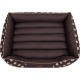 HOBBYDOG Cordura Prestige Dog Bed, X-Large, Black with Wheels HOBBYDOG Cordura Prestige Dog Bed, X-Large, Black with Wheels