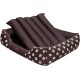 HOBBYDOG Cordura Prestige Dog Bed, X-Large, Black with Wheels HOBBYDOG Cordura Prestige Dog Bed, X-Large, Black with Wheels