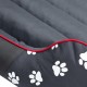 HOBBYDOG Cordura Prestige Dog Bed, X-Large, Black with Wheels