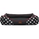 HOBBYDOG Cordura Prestige Dog Bed, X-Large, Black with Wheels HOBBYDOG Cordura Prestige Dog Bed, X-Large, Black with Wheels