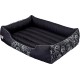HOBBYDOG Cordura Prestige Dog Bed, X-Large, Black with Wheels HOBBYDOG Cordura Prestige Dog Bed, X-Large, Black with Wheels
