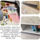 HOMURY Toy Blocker for Furniture: Pack of 8 Toy Blockers Strong Adhesive Baffle Barrier for Pets Used for Gap Blockers Under the Sofa and Bed HOMURY Toy Blocker for Furniture: Pack of 8 Toy Blockers Strong Adhesive Baffle Barrier for Pets Used for Gap Blockers Under the Sofa and Bed