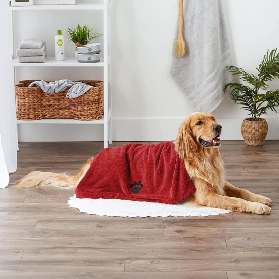 HTRTRR Quick Dry Dog Towel, 2 Pack Pet Dog Towels Super Microfiber, Soft, Comfortable and Absorbent (Yellow/Green, 60 x 120 cm) HTRTRR Quick Dry Dog Towel, 2 Pack Pet Dog Towels Super Microfiber, Soft, Comfortable and Absorbent (Yellow/Green, 60 x 120 cm)