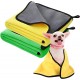HTRTRR Quick Dry Dog Towel, 2 Pack Pet Dog Towels Super Microfiber, Soft, Comfortable and Absorbent (Yellow/Green, 60 x 120 cm) HTRTRR Quick Dry Dog Towel, 2 Pack Pet Dog Towels Super Microfiber, Soft, Comfortable and Absorbent (Yellow/Green, 60 x 120 cm)