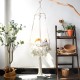 Hanging Cat Hammock Bed, Tassel Macrame Hanging Cat Hammock Bohemia Hand Woven Cat Swing Bed for Sleeping, Playing and Lounging, up to 5 kg