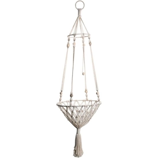 Hanging Cat Hammock Bed, Tassel Macrame Hanging Cat Hammock Bohemia Hand Woven Cat Swing Bed for Sleeping, Playing and Lounging, up to 5 kg Hanging Cat Hammock Bed, Tassel Macrame Hanging Cat Hammock Bohemia Hand Woven Cat Swing Bed for Sleeping, Playing and Lounging, up to 5 kg
