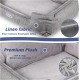 Happi N Pets Cat Bed for Heaters, Cuddly Cat Heating Lounger, Adjustable Hook for Various Heaters, Cat Hammock for Heaters, Grey Happi N Pets Cat Bed for Heaters, Cuddly Cat Heating Lounger, Adjustable Hook for Various Heaters, Cat Hammock for Heaters, Grey