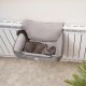 Happi N Pets Cat Bed for Heaters, Cuddly Cat Heating Lounger, Adjustable Hook for Various Heaters, Cat Hammock for Heaters, Grey Happi N Pets Cat Bed for Heaters, Cuddly Cat Heating Lounger, Adjustable Hook for Various Heaters, Cat Hammock for Heaters, Grey