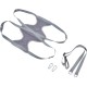 Haustierpflege-Hängematte, weich, atmungsaktiv, Rückhaltetasche für Hunde, Katzen, Nagelknipser, Zähne, Ohren, Reinigung, Größe M (Grey)