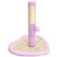 Heart Shaped Cat Tree with Resting Areas, Scratching Posts and Toys to Stimulate Pet Play and Recovery Heart Shaped Cat Tree with Resting Areas, Scratching Posts and Toys to Stimulate Pet Play and Recovery