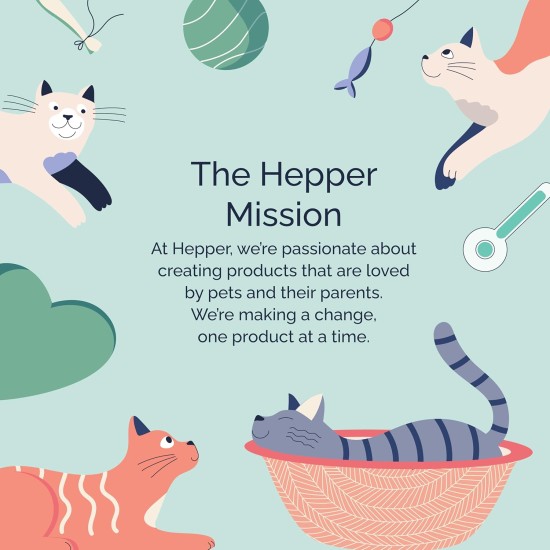 Hepper Nest Cat Bed Keep Fur Off Your Couch, Bed and Furniture with the Modern Pet Bed for Cats and Small Dogs. Removable, Washable Fleece Microfibre Liner. Cats Love to Hepper Nest Cat Bed Keep Fur Off Your Couch, Bed and Furniture with the Modern Pet Bed for Cats and Small Dogs. Removable, Washable Fleece Microfibre Liner. Cats Love to