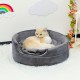 Hollypet Cat Bed, Small Dog Bed, 2-in-1 Foldable Pet Cave Bed, Warm Crystal Velvet Pet Bed, Grey, S Hollypet Cat Bed, Small Dog Bed, 2-in-1 Foldable Pet Cave Bed, Warm Crystal Velvet Pet Bed, Grey, S