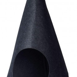 Home @ Styling Collection Tipi Tent Cat Bed Diameter 40 x 70 cm Black Home @ Styling Collection Tipi Tent Cat Bed Diameter 40 x 70 cm Black