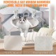 Homegroove Katzenfenster-Sitzplatz, 45 x 30 Zentimeter Faltbare Katzenhängematte für Fenster mit stabilem Metallrahmen (Grau, 45 x 30 cm) Homegroove Katzenfenster-Sitzplatz, 45 x 30 Zentimeter Faltbare Katzenhängematte für Fenster mit stabilem Metallrahmen (Grau, 45 x 30 cm)