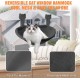Homegroove Katzenfenster-Sitzplatz, 45 x 30 Zentimeter Faltbare Katzenhängematte für Fenster mit stabilem Metallrahmen (Grau, 45 x 30 cm) Homegroove Katzenfenster-Sitzplatz, 45 x 30 Zentimeter Faltbare Katzenhängematte für Fenster mit stabilem Metallrahmen (Grau, 45 x 30 cm)