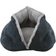 House of Paws Cozy Igloo Cat Bed Super Soft Plush Faux Suede
