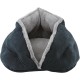 House of Paws Cozy Igloo Cat Bed Super Soft Plush Faux Suede