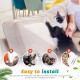 Huakaile 20 Packungen Transparenter Katzenkratz-Möbelschutz, 15 x 30 cm, Couchschutz von Katzenkrallen, nicht klebend, klar, einseitig, Anti-Kratzband, Couchbezug (20) Huakaile 20 Packungen Transparenter Katzenkratz-Möbelschutz, 15 x 30 cm, Couchschutz von Katzenkrallen, nicht klebend, klar, einseitig, Anti-Kratzband, Couchbezug (20)