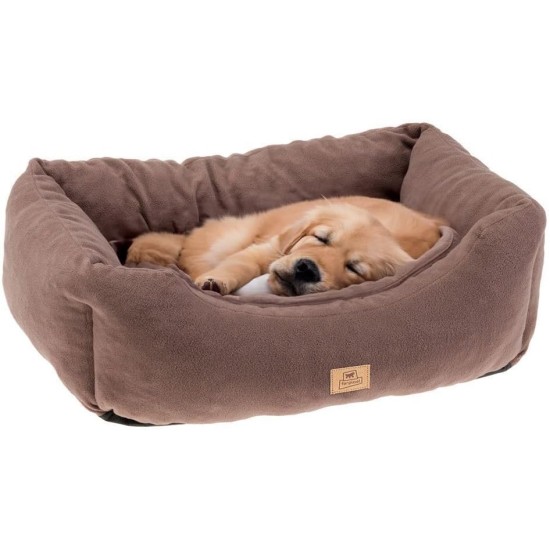 Hundekörbchen Hundesofa Katzenbett COCCOLO MICROFLEECE 80 Weiches Mikrofleece, Waschbar, Taupe Hundekörbchen Hundesofa Katzenbett COCCOLO MICROFLEECE 80 Weiches Mikrofleece, Waschbar, Taupe