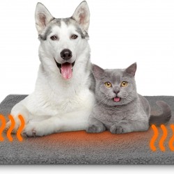 Hysagtek Cat Blanket for Cats, Self-Heating Cat Blanket, 50 x 70 cm, Heat Blanket, No Electricity, Electric Blanket, Cat Fluffy Washable Cat Blanket, Self-Warming, Noiseless Cats (Grey) Hysagtek Cat Blanket for Cats, Self-Heating Cat Blanket, 50 x 70 cm, Heat Blanket, No Electricity, Electric Blanket, Cat Fluffy Washable Cat Blanket, Self-Warming, Noiseless Cats (Grey)