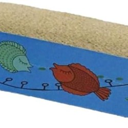 ICA Cat Scratching Post Fish Colourful 45 x 22 x 10 cm 460 g ICA Cat Scratching Post Fish Colourful 45 x 22 x 10 cm 460 g