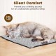 IDOGCHEW Self-Heating Cat Blanket 60 x 45 cm, Electric Blanket without Electricity for Cats, Fluffy & Silent Heat Blanket Cat, Comfortable Washable Cat Blanket with Non-Slip Function, Light Grey IDOGCHEW Self-Heating Cat Blanket 60 x 45 cm, Electric Blanket without Electricity for Cats, Fluffy & Silent Heat Blanket Cat, Comfortable Washable Cat Blanket with Non-Slip Function, Light Grey