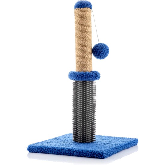 InnovaGoods® Cat Scratching Pole Massage Post with Ball Miausage Meets your cat's equipment needs with sisal poles and a plush ball. InnovaGoods® Cat Scratching Pole Massage Post with Ball Miausage Meets your cat's equipment needs with sisal poles and a plush ball.