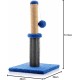 InnovaGoods® Cat Scratching Pole Massage Post with Ball Miausage Meets your cat's equipment needs with sisal poles and a plush ball. InnovaGoods® Cat Scratching Pole Massage Post with Ball Miausage Meets your cat's equipment needs with sisal poles and a plush ball.
