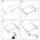 InnovaGoods® Hanging Cat Hammock, Wool Cat Bed, Scratch-Resistant Cat Hammock, No Scratching or Damage to Surfaces, Suitable for Various Uses and Rooms InnovaGoods® Hanging Cat Hammock, Wool Cat Bed, Scratch-Resistant Cat Hammock, No Scratching or Damage to Surfaces, Suitable for Various Uses and Rooms