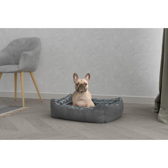 Italian Bed Linen Zoe Item for Dogs and Cats, Dog Bed, 62 x 50 x H17 cm Italian Bed Linen Zoe Item for Dogs and Cats, Dog Bed, 62 x 50 x H17 cm