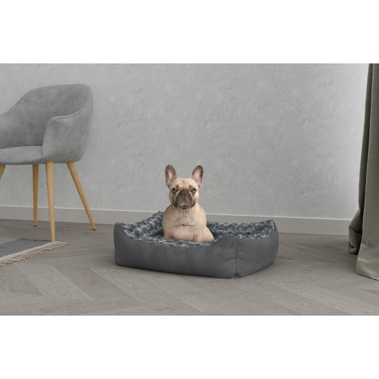 Italian Bed Linen Zoe Item for Dogs and Cats, Dog Bed, 62 x 50 x H17 cm Italian Bed Linen Zoe Item for Dogs and Cats, Dog Bed, 62 x 50 x H17 cm
