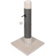 JACK AND VANILLA, Modern Cat Scratching Post Elegant and Durable Design, Ideal for Scratching and Playing, Dimensions 70 x 50 x 120 cm, Grey JACK AND VANILLA, Modern Cat Scratching Post Elegant and Durable Design, Ideal for Scratching and Playing, Dimensions 70 x 50 x 120 cm, Grey