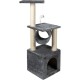 JACK AND VANILLA, Modern Cat Scratching Post, Elegant and Durable Design, Ideal for Scratching and Resting, Dimensions 30 x 30 x 90 cm, Grey Finish, Cat Tree Model JACK AND VANILLA, Modern Cat Scratching Post, Elegant and Durable Design, Ideal for Scratching and Resting, Dimensions 30 x 30 x 90 cm, Grey Finish, Cat Tree Model
