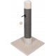 JACK AND VANILLA, Modern Cat Scratching Post, Elegant and Durable Design, Multifunctional, Easy to Clean, Dimensions 58 x 38 x 112 cm, Grey, Cat Tree Model JACK AND VANILLA, Modern Cat Scratching Post, Elegant and Durable Design, Multifunctional, Easy to Clean, Dimensions 58 x 38 x 112 cm, Grey, Cat Tree Model