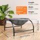 JUNSPOW Cat Bed, Washable, Soft Dog Bed, Removable, Cat Accessories, Cat Basket, Cat Nest, Outdoor Cat Bed, Cat Cushion, Cat Hammock, Window Bed Sofa for Cats and Small Dogs JUNSPOW Cat Bed, Washable, Soft Dog Bed, Removable, Cat Accessories, Cat Basket, Cat Nest, Outdoor Cat Bed, Cat Cushion, Cat Hammock, Window Bed Sofa for Cats and Small Dogs