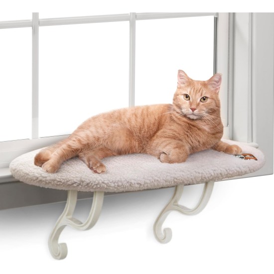 K & H Kitty Sill Fleece Covered Window Ledge Bed K & H Kitty Sill Fleece Covered Window Ledge Bed