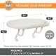 K & H Kitty Sill Fleece Covered Window Ledge Bed