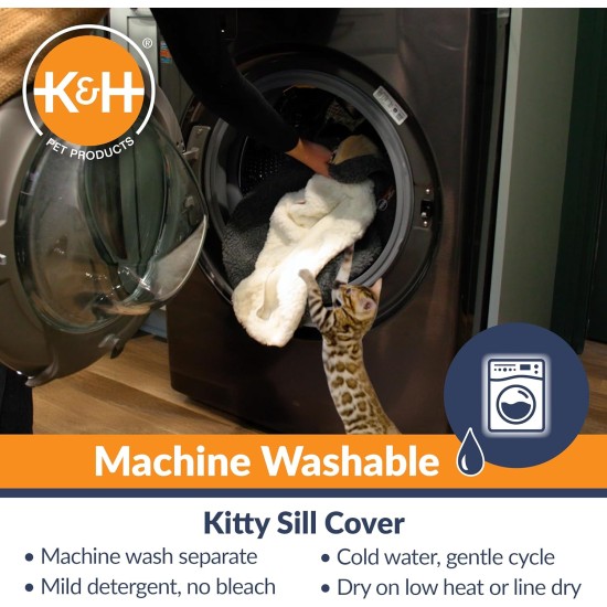 K & H Kitty Sill Fleece Covered Window Ledge Bed K & H Kitty Sill Fleece Covered Window Ledge Bed