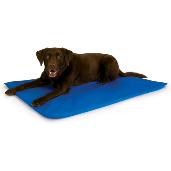 K&H Coolin' Bed for Dogs and Cats, Blue, Large K&H Coolin' Bed for Dogs and Cats, Blue, Large