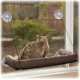 K&H Ez Kitty Sill Deluxe with Bolster, Chocolate K&H Ez Kitty Sill Deluxe with Bolster, Chocolate