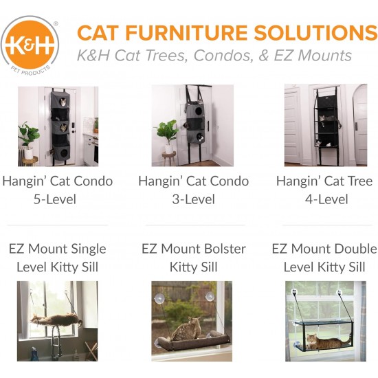 K&H Manufacturing K&H EZ Window Mount Kitty Sill, Single Level K&H Manufacturing K&H EZ Window Mount Kitty Sill, Single Level